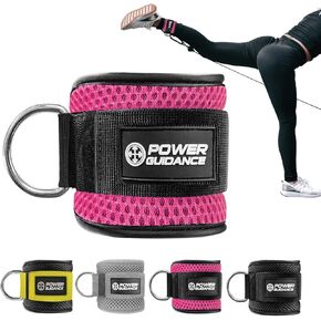 أشرطة الكاحل لتوجيه الطاقة لآلات الكابلات وحزام المقاومة، ملحق أساور للتمرين في المنزل وصالة الألعاب الرياضية، وتمارين الغنائم in Kuwait