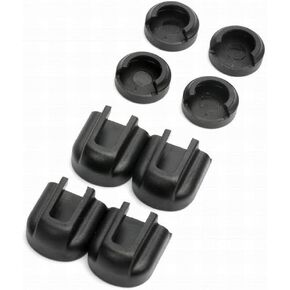 Pony Jorgensen Adjustable Clamp Jorgensen 7437 Work Protecting Bar Clamp Pads, Black