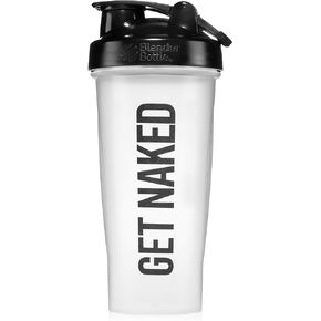 NAKED nutrition Get Shaker Bottle With Blender Ball - 28Oz (Clear)