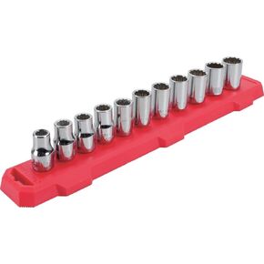 CRAFTSMAN Socket Set, SAE, 1/2" Drive, 12 Pt., 11Piece (CMMT12046) in Saudi Arabia