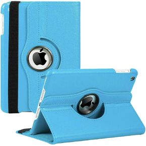 iPad Mini 1/2/3 Case - 360 Degree Rotating Stand Smart Cover Case with Auto Sleep/Wake Feature for Apple iPad Mini 1 / iPad Mini 2 / iPad Mini 3 … (Black 04)