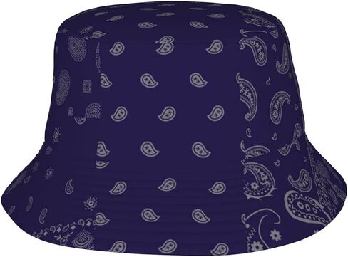 Bucket Hat Beach Sun Hat Beach Fishing Hat for Men Women Teens, Reversible Double-Side-Wear in Saudi Arabia