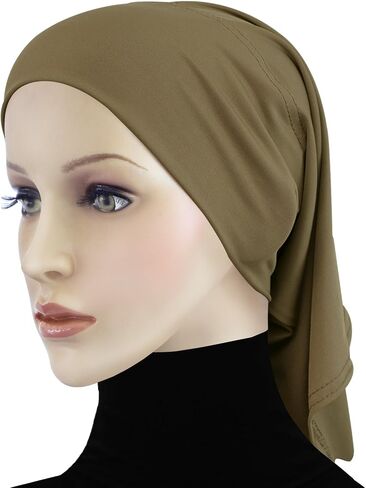 Middle Eastern Mall Beanie Hijab Cap Chemo Under Scarf Cotton Tube Headband for Women in Kuwait