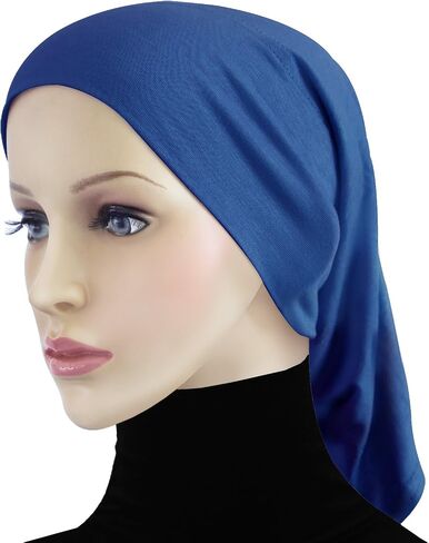 Middle Eastern Mall Beanie Hijab Cap Chemo Under Scarf Cotton Tube Headband for Women in Kuwait