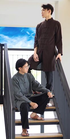 قميص سترة قطنية من RaanPahMuang Kung Fu Tai Chi Mandarin Renaissance in Kuwait