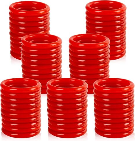 Plastic Rings for Ring Toss - 70PCS Mini Ring Toss Game 2.1 Inch Plastic Carnival Rings Plastic Rings for Kids and Adults for Wedding Ring Toss Game Can Toss Game Pool Ring Toss Game in Saudi Arabia