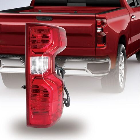 Tail Light Assembly Brake Lamp OE Style Replacement for 2019-2021 Silverado 1500 Passenger Side in Saudi Arabia