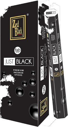 ZED BLACK Premium Musk Natural Incense Sticks - 20 Sticks Per Box & 6 Boxes Inside (Total 120 Sticks) - Use It at Home or Workplace – Alluring Aroma Sticks in Saudi Arabia