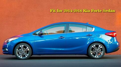 Car Mudguard Fender Mud Flaps Splash Guards Compatible with Kia Forte Sedan 2014 2015 2016 in Saudi Arabia