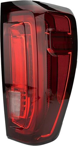 مجموعة مصابيح الذيل متوافقة مع 2019-2022 جي إم سي سييرا 1500/2500 الجانب الأيسر للسائق مصابيح الفرامل الخلفية الهالوجين مع لمبة وتسخير الأسلاك in Kuwait