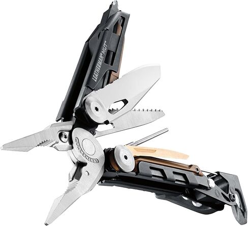 LEATHERMAN, MUT Multitool with Premium Replaceable Wire Cutters and Firearm Tools, Black with MOLLE Black Sheath in Saudi Arabia