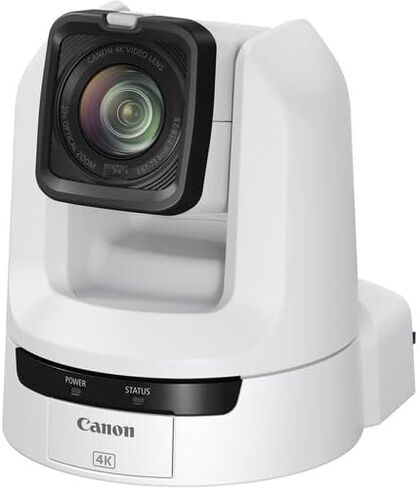 2 × كاميرا Canon CR-N300 4K NDI PTZ مع تكبير 20x (أبيض تيتانيوم) (5157C002) + وحدة تحكم PTZ بشاشة لمس Canon RC-IP100 + 2 × كابل إيثرنت + طقم تنظيف + أشرطة + المزيد (متجدد) in Saudi Arabia