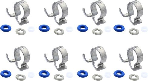 LR037089 Fuel Injector Repair Kit with O-ring Compatible with Land Rover Range Sport LR3 LR4 2005-2013 in Saudi Arabia