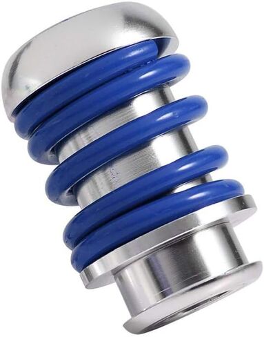 Aramox Manual Gear Stick Shift Knob,Universal Aluminum Spring 5 Speed Manual Car Gear Shifter Stick Shift Knob Lever (Blue) in Saudi Arabia