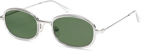 Retro Oval Sunglasses for Women Men Trendy Large Round Y2k Sunnies AP3681 in Saudi Arabia