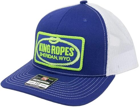 King Ropes 6-Panel Mesh Back Adjustable Snapback Trucker Hat (Royal/Neon Green) in Saudi Arabia