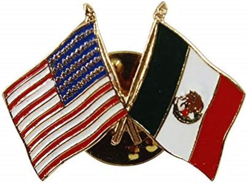 United States Metal Flag Handpainted Lapel Pin - Latin American Flags Pin in Saudi Arabia