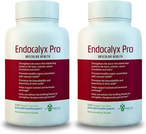 Endocalyx Pro - Vascular & Microcirculation Health Supplement 120 Capsules | Support Vascular Protection | Support Nitric Oxide Functions | Nourishes The Glycocalyx Structure in Saudi Arabia