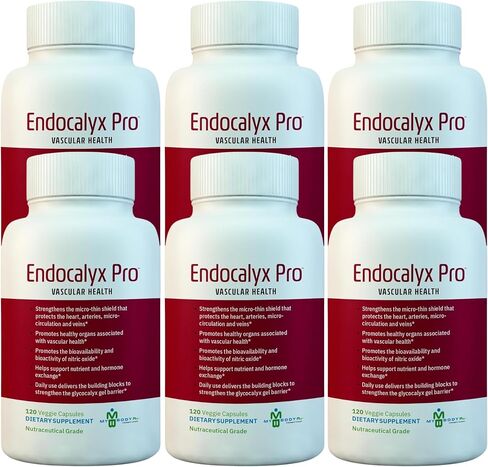 Endocalyx Pro - Vascular & Microcirculation Health Supplement 120 Capsules | Support Vascular Protection | Support Nitric Oxide Functions | Nourishes The Glycocalyx Structure in Saudi Arabia
