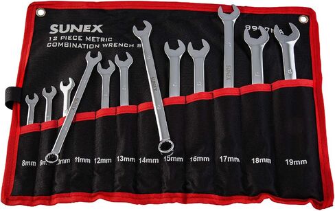 Sunex Tools 9930 SAE Stubby Combination Wrench Set, 3/8-Inch - 15/15-Inch, 11-Piece in Saudi Arabia