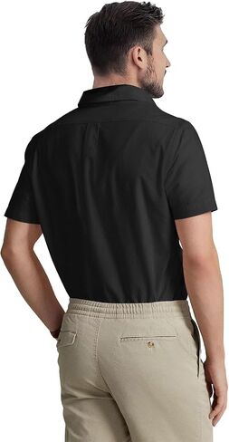 Polo Men's Short Sleeve Classic Fit Oxford Shirt for Business Casual in Saudi Arabia