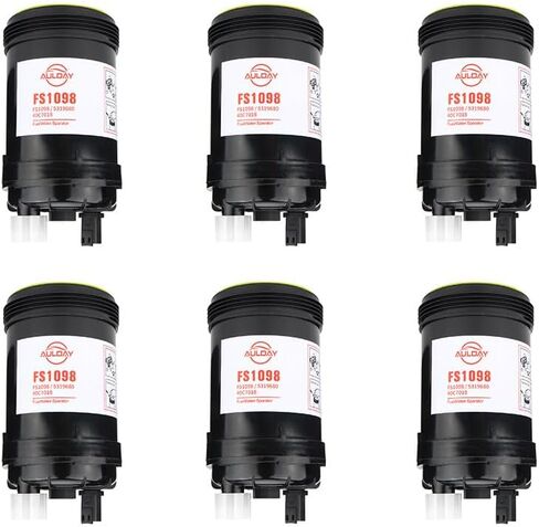 AULDAY FS1098 Fuel Filter Water Separator PCV Valve Fits for Cummins Wirtgen W100CFI W120CFI W130CFI B6.7 ISB6.7/QSB6.7 ISL8.9 L9 Series Diesel Engines Replaces FS1098 5319680 5308722 in Saudi Arabia