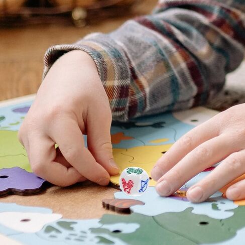 6 قطع من لعبة Toyvian الصينية التقليدية على شكل سرطان البحر الجمبري لعبة النرد السنة الصينية الجديدة التقليدية لعبة السمك الجمبري والروبيان وسرطان البحر والدجاج عملة كالاباش الورقية لعبة المقامرة التقليدية in Kuwait