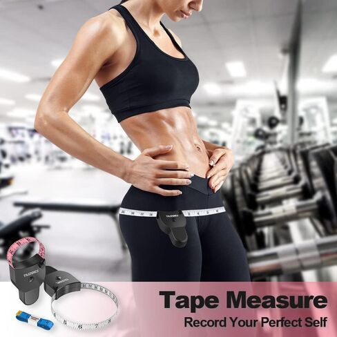 Tape Measure 2 Pack Body Measuring Tape 60inch (150cm), Lock Pin and Push-Button Retract, Ergonomic and Portable Design, Accurate Measuring Tape for Body Measurement and Weight Loss, Double White in Saudi Arabia