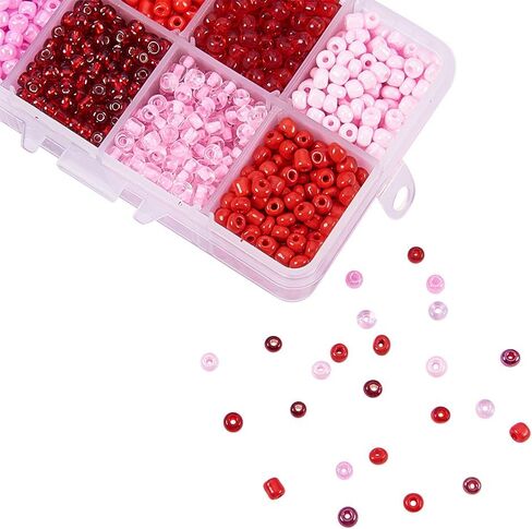 PH PandaHall 3600 قطعة خرز بذور 3 مم، 8/0 خرز خصر أزرق 8 ألوان خرز حرفي للصداقة باللون الأزرق البحري المحيطي خرز صغير على شكل حصان صغير خرزة فاصل صغيرة لسوار الصداقة صنع نسج صيفي على شاطئ البحر in Saudi Arabia