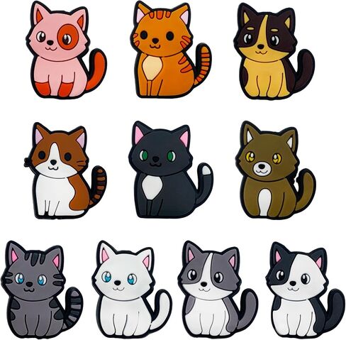 PEVOGON 16 Pcs Silicone Focal Bead Cute Loose Beads Accessory for DIY Keychains Bracelet Necklace Pens Lanyard Making (Autism) in Saudi Arabia