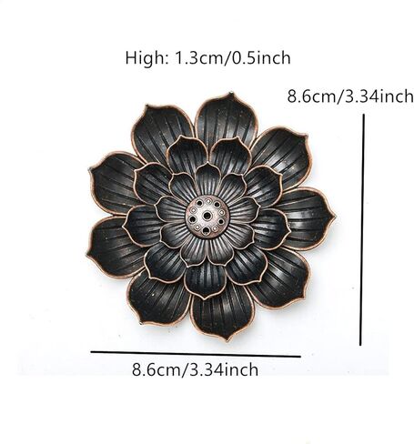 مبخرة البخور، قطعتين من حامل بخور عصا اللوتس، حامل بخور اللوتس، حامل أعواد الروائح لديكور المنزل، اليوغا، المنتجعات الصحية in Kuwait