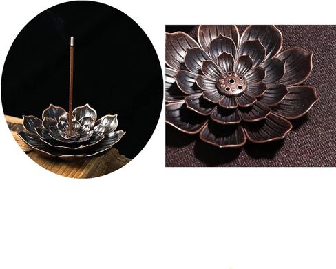 مبخرة البخور، قطعتين من حامل بخور عصا اللوتس، حامل بخور اللوتس، حامل أعواد الروائح لديكور المنزل، اليوغا، المنتجعات الصحية in Kuwait