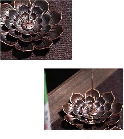 مبخرة البخور، قطعتين من حامل بخور عصا اللوتس، حامل بخور اللوتس، حامل أعواد الروائح لديكور المنزل، اليوغا، المنتجعات الصحية in Kuwait