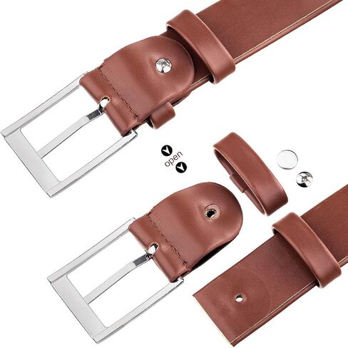 Adjustable Women PU Leather Belt for Jeans Dresses Waist Belts With Buckle in Saudi Arabia