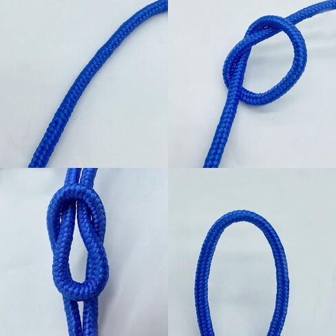 Rope Ratchet 3/8", 100 ft Solid Braided Polypropylene Rope, All Purpose, Utility Cord Down Rope for Camping, Tie, Pull, and Knot, Indoor and Outdoor Use in Saudi Arabia