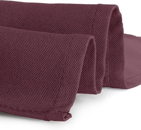 Gee Di Moda Square Tablecloth - 52 x 52 Inch Black Table Cloth for Small Square or Round Tables - Heavy Duty Washable Fabric - for Buffet Table, Holiday Party, Dinner, Wedding & Baby Shower in Saudi Arabia
