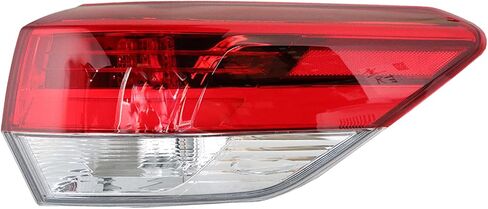 Driver Side Rear Brake Tail Light Assembly Replacement for 2017 2018 2019 Toyota Highlander Outer Left Tail Lamp 815600E161 TO2804143 in Saudi Arabia