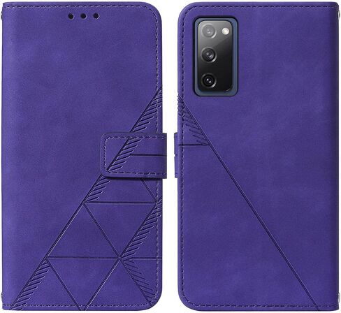 S20 FE Case Wallet,for Samsung S20 FE Case,[Kickstand][Wrist Strap][Card Holder Slots] TPU Interior Protective PU Leather Folio Flip Cover for Samsung Galaxy S20 FE Case (Blue) in Saudi Arabia