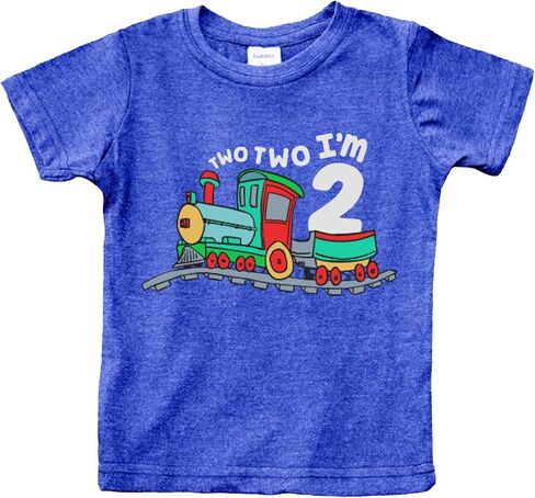 Unordinary Toddler 2nd Birthday Shirt boy Chugga Chugga Two Two Train im Two Years Old Second Birthday Tshirt in Saudi Arabia