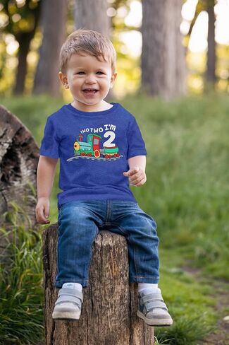 Unordinary Toddler 2nd Birthday Shirt boy Chugga Chugga Two Two Train im Two Years Old Second Birthday Tshirt in Saudi Arabia