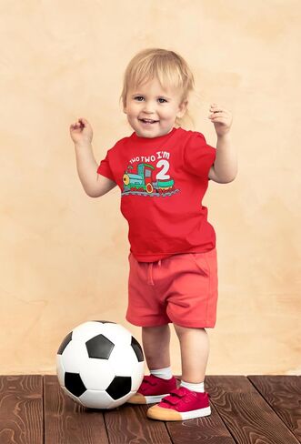 Unordinary Toddler 2nd Birthday Shirt boy Chugga Chugga Two Two Train im Two Years Old Second Birthday Tshirt in Saudi Arabia