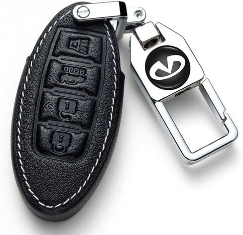 Car Leather Key Cover Case key holder,key fob cover for all models with Keychain in Saudi Arabia