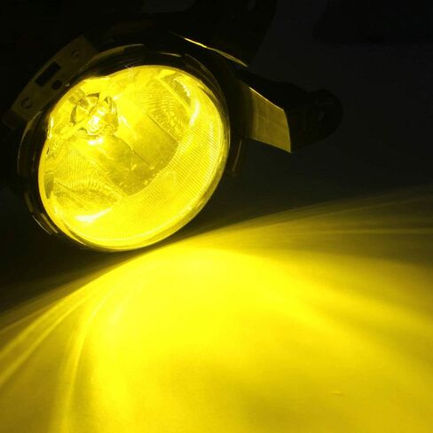 H3 LED Fog Light Bulbs Super Bright Replacement Kit 6000K Cool White Color (Pack of 2) in Kuwait