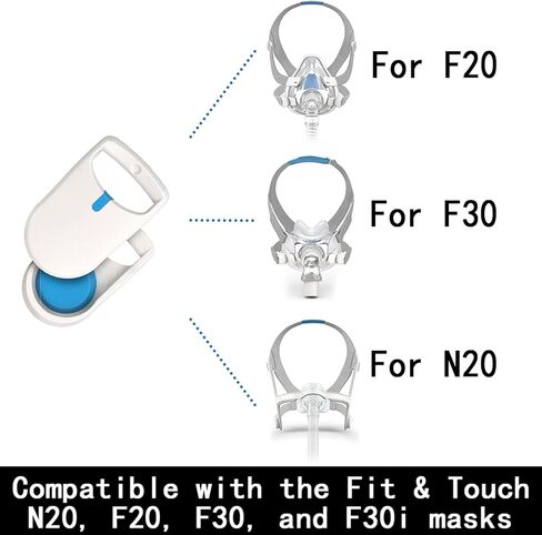 Magnetic Headgear Clips Replacement Compatible with Air-Fit N20 F20 F30 & Air-Touch F20 N20 in Kuwait