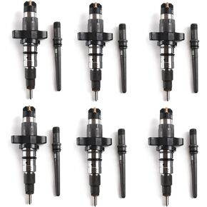 0986435503 0445120255 Fuel Injectors 6pcs fits for Dodge Ram for Cummins 5.9L 2003-2004 Replace