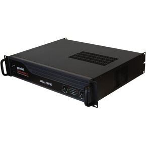 Gemini Sound XGA-3000 Class AB 2X 200W Professional-Grade DJ Amplifier - Multizone Power Amplifiers for Live Sound, Rack Mount Design, Ideal for Karaoke & Mobile Rigs