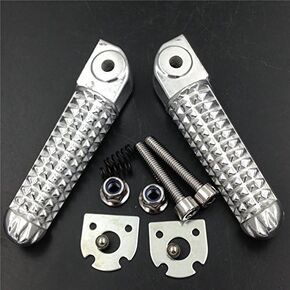 SMT-Black Front Foot Pegs Footrest Compatible With Yzf-R1 Yzf-R6 Yzf R6 R1 1999-2011 [B00RUERFR0]