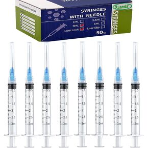 25 عبوة 3 مل مع عبوة فردية 23 جرام مناسبة للأغراض الصناعية والعلمية والقياس والري وتغذية الحيوانات الأليفة وأداة وضع الغراء in Kuwait