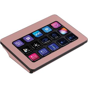 MightySkins Skin Compatible with Elgato Stream Deck MK.2 - Solid Blush | Protective, Durable, and Unique Vinyl Decal wrap Cover | Easy to Apply, Remove, and Change Styles | Made in The USA
