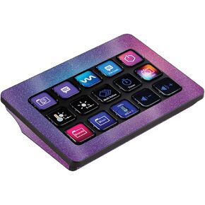 غلاف MightySkins اللامع المتوافق مع Elgato Stream Deck MK.2 - Royal Haze | لمسة نهائية لامعة متينة وشديدة اللمعان | سهل التطبيق والإزالة وتغيير النمط | صنع في الولايات المتحدة الأمريكية